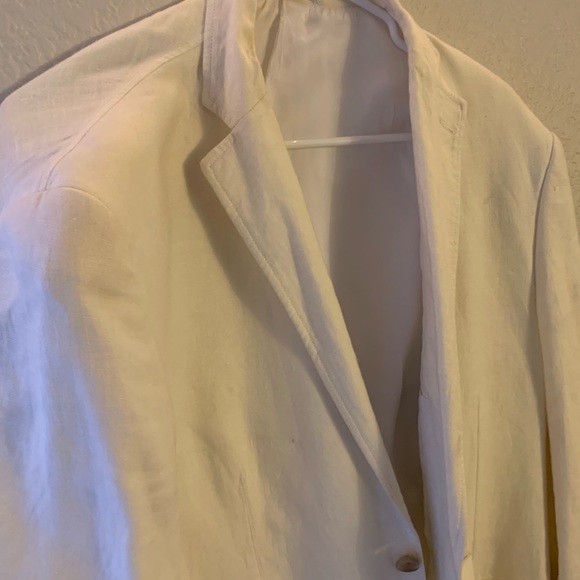 LAUREN BY RALPH LAUREN WHITE MENS BLAZER - Picture 5 of 5